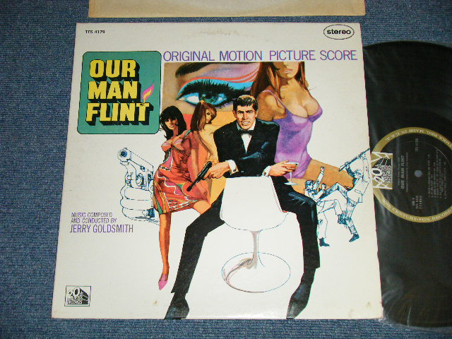 画像1: OST / JERRY GOLDSMITH -  OUR MAN FLINT 電撃フリント  ( Ex++/Ex++ Looks;:Ex++++) / 1966 US ORIGINAL  STEREO  Used LP 