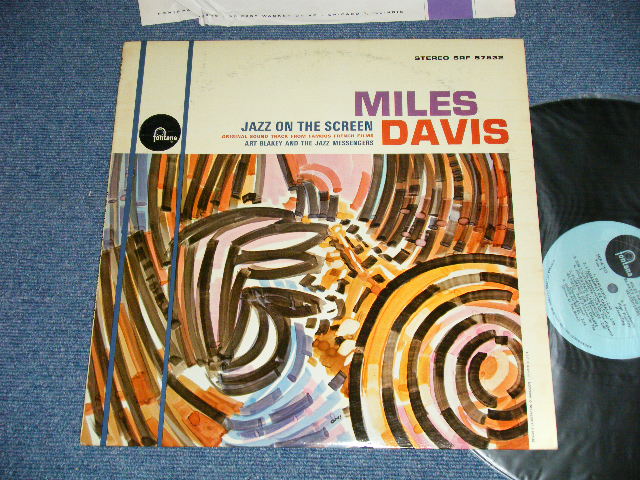 画像1: MILES DAVIS - JAZZ ON THE SCREEN  (Ex+++, Ex/Ex++ Looks:Ex, MINT-) / 1965 US AMERICA ORIGINAL STEREO  Used LP 