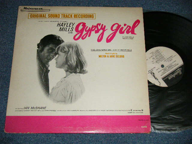 画像1: OST ( HAYLEY MILLS) - GYPSY GIRL ( Ex++, VG/Ex+++ Looks]: Ex+)  / 1968 U S AMERICA ORIGINAL"WHITE LABEL PROMO"  MONO Used LP