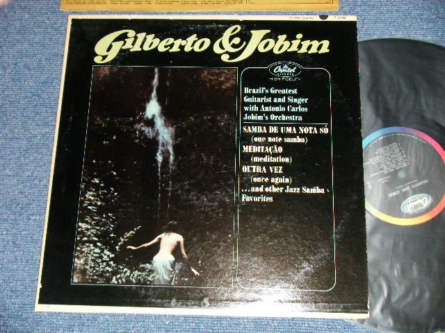 画像1: JOAN GILBERTO Pops in Portuguese With ANTONIO CARLOS JOBIM'S Orchestra - GILBERTO & JOBIM ( Ex++/MINT-  EDSP) / 1964 US AMERICA REISSUE of "JOAN GILBERTO  BRAZIL'S BRILLIANT" "BLACK with RAINBOW Label"  MONO Used LP 