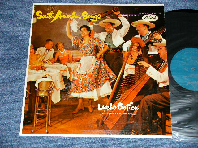 画像1: LUCHO GATICA  - SOUTH AMERICAN SONGS (Ex+++/Ex+++) / 1950'S  US AMERICA ORIGINAL  "TURQUOISE Label" "MONO"  Used  LP 