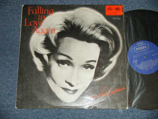画像1: MARLENE DIETRICH - FALLING IN LOVE AGAIN (Ex/Ex+ Looks:Ex+++) / 1967 UK ENGLAND  ORIGINAL  MONO Used LP