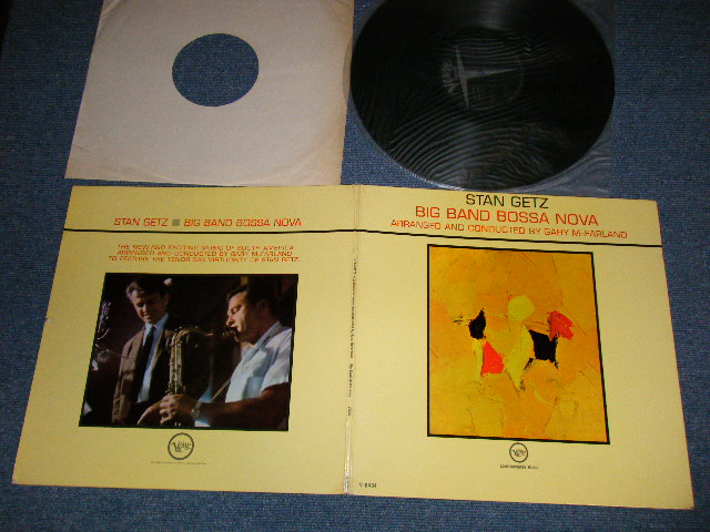 画像1: STAN GETZ - BIG BAND  BOSSA NOVA (Ex++/Ex+  EDSP)   / 1962 US AMERICA ORIGINAL  STEREO Used  LP