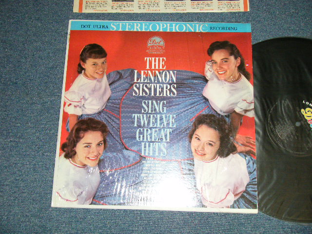 画像1: LENNON SISTERS - SING TWELVE GREAT HITS,  ( MINT-/MINT- )   / 1960 US AMERICA ORIGINAL Stereo Used LP  