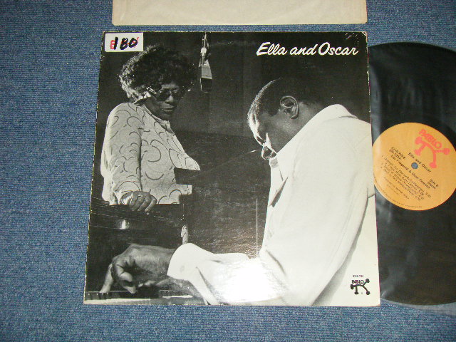 画像1: ELLA FITZGERALD & OSCAR PETERSON, - ELLA and OSCAR (Ex+/Ex+++)  / 1976 US AMERICA ORIGINAL Used LP 