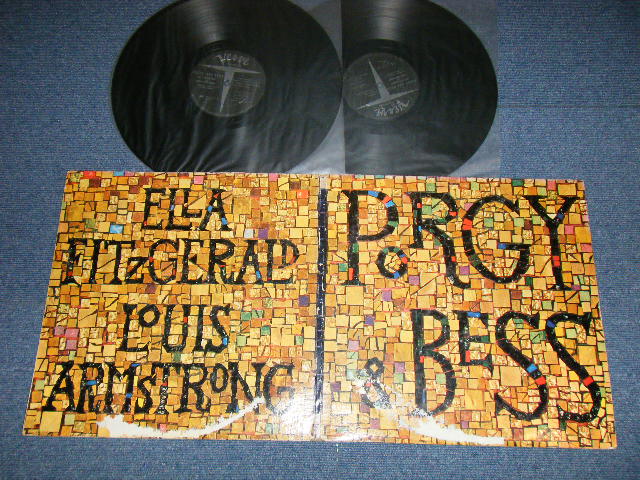 画像1: ELLA FITZGERALD & LOUIS ARMSTRONG  - PORGY & BESS (VG+/Ex++ WTRDMG, EDSPD)  / 1961 Version US AMERICA MONO Used 2-LP's 