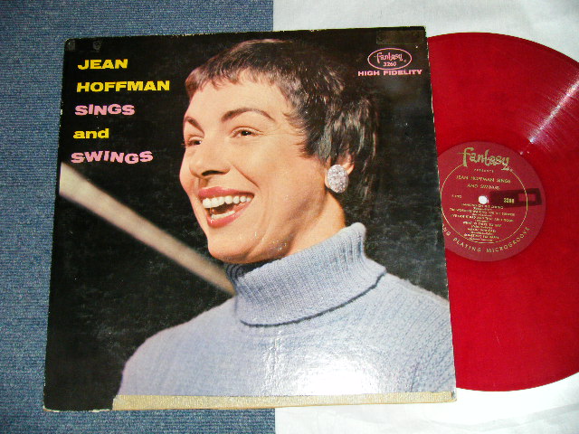 画像1: JEAN HOFFMAN - SINGS and SWINGS  (Ex/Ex+ B-6:VG++ TAPE SEAM)   / 1958 AMERICA ORIGINAL "RED WAX Vinyl" MONO Used LP 、をＢＣ