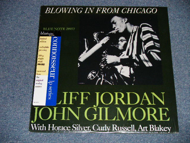 画像1: CLIFF JORDAN & JOHN GILMORE - BLOWING IN FROM CHICAGO  ( SEALED ）/ US AMERICA REISSUE "180 gram Heavy Weight"  "BRAND NEW SEALED" LP