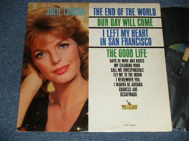 画像1: JULIE LONDON - THE END OF THE WORLD (Ex++/Ex+++ Looks:Ex++ )  /1963 US AMERICA ORIGINAL "Gold Color LIBERTY on Label" MONO Used LP
