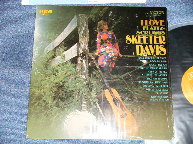 画像1: SKEETER DAVIS - I LOVE FLAT & SCRAGGS   (MINT-/MINT-)  / 1968 US AMERICA   ORIGINAL STEREO  Used LP