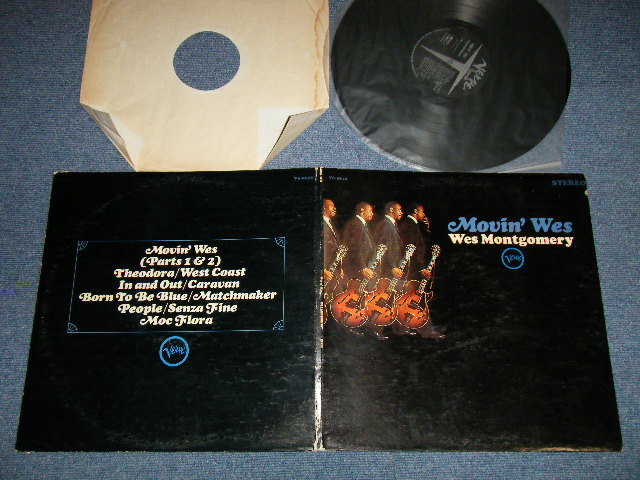 画像1: WES MONTGOMERY -  MOVIN' WES ( Ex++/Ex++ Looks:Ex++ )  / 1965 US AMERICA ORIGINAL STEREO  Used LP  