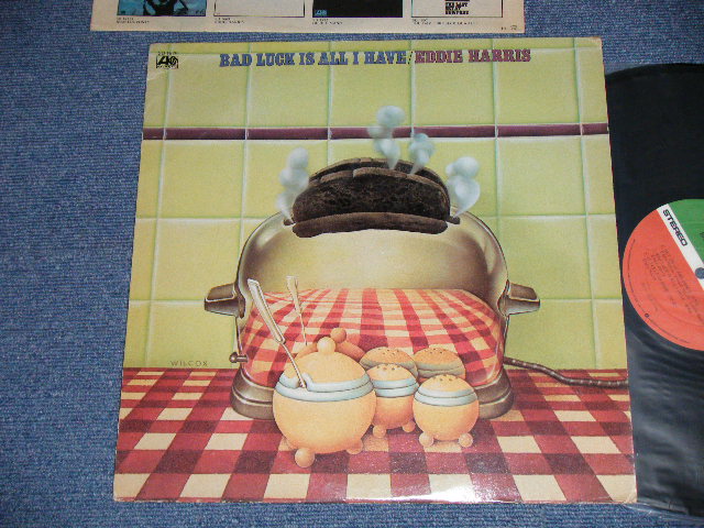 画像1: EDDIE HARRIS - BAD LUCK IS ALL I HAVE  (Ex++/Ex+++, Ex++  EDSP) / 1975  US AMERICA ORIGINAL 1st Press "GREEN & RED Label" "Small 75 ROCKFELLER  Label"  Used LP 