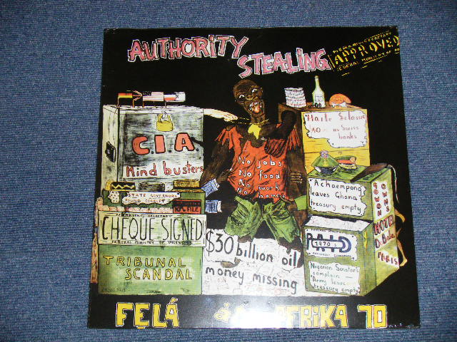 画像1: FELA ANIKULAPO KUTI & AFRICA 70   - AUTHORITY STEALING (SEALED) /  FRANCE FRENCH   REISSUE "BRAND NEW SEALED"  LP 