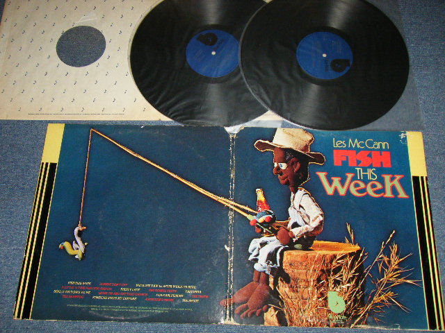 画像1: LES McCANN, LTD. -  FISH THIS WEEK   ( VG+++/VG,Ex+++, Ex+ Cut Out ) / 1973 US AMERICA ORIGINAL  Used 2-LP 