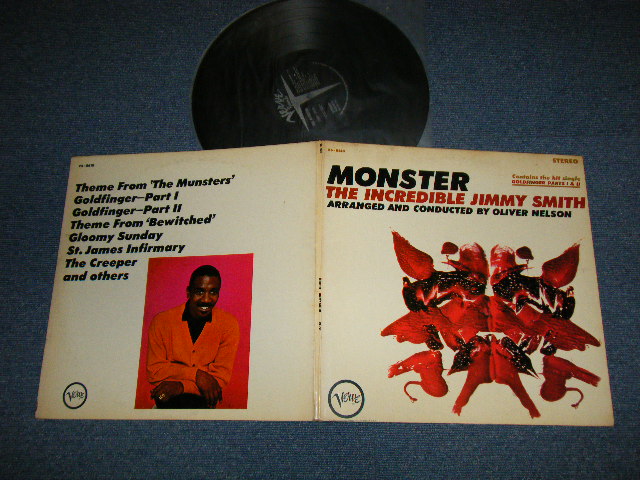 画像1: JIMMY SMITH  - THE INCREDIBLE JIMMY SMITH: MONSTER ( Ex++/Ex++ Loks:Ex+, Ex+++ )  / 1965 US AMERICA ORIGINAL "STEREO"  Used LP  