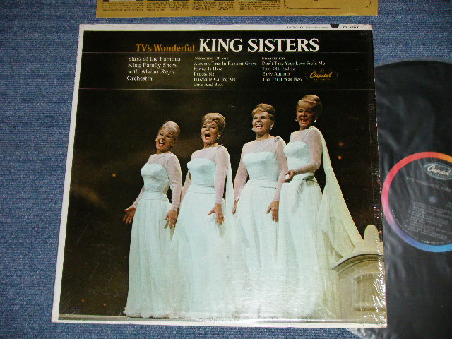 画像1: THE KING SISTERS - TV'S WONDERFUL(GOSPEL / CHOIR ALBUM)  ( MINT-/Ex+++ Looks:MINT- MINT- )  / 1965  US AMERICA "1st Press BLACK with RAINBOW  Logo on TOP Label" MONO  Used  LP