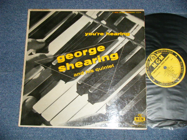 画像1: The GEORGE SHEARING Quintet - YOU'RE HEARING (Ex++/Ex++ Looks:Ex+  WOBC, EDSP, )  / 1955 US AMERICA ORIGINAL MONO Used  LP 