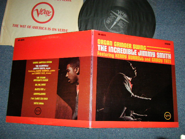 画像1: JIMMY SMITH  - THE INCREDIBLE JIMMY SMITH: ORGAN GRINDER SWING ( Ex++/Ex+++ )  / 1965 US AMERICA ORIGINAL "STEREO"  Used LP  