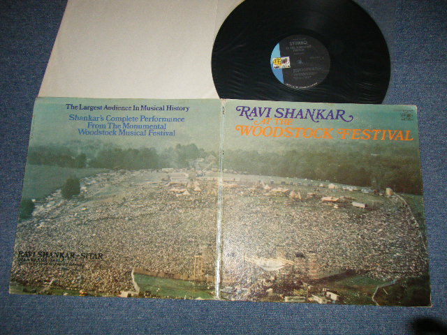 画像1: RAVI SHANKAR - AT THE WOODSTOCK FESTIVAL  (Ex++/Ex+++) /  1970 US AMERICA ORIGINAL STEREO  Used LP