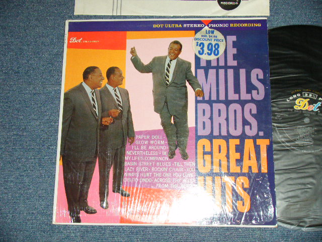画像1: The MILLS BROTHERS - GREAT HITS ( MINT-/MINT- )  / 1959 US AMERICA Original STEREO Used LP
