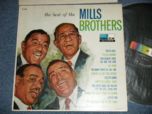 画像1: The MILLS BROTHERS - THE BEST OF THE MILLS BROTHERS   (Ex++/MINT-)  / 1960's US AMERICA  2nd Press Label  MONO Used LP