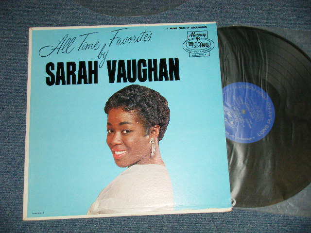 画像1: SARAH VAUGHAN -  ALL TIME FAVORITES BY SARAH VAUGHAN  (Ex+++/Ex+++)  / 1963 US AMERICA ORIGINAL MONO Used  LP