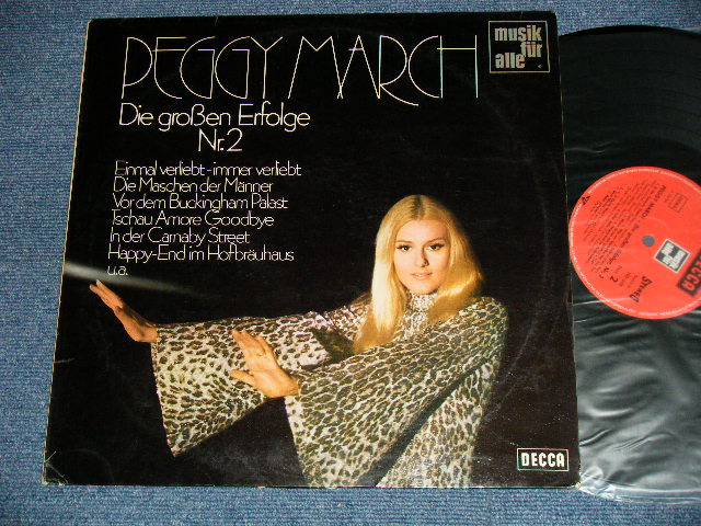 画像1: PEGGY MARCH - DIE GROBEN ERFOLGE Nr.2 (Ex+/MINT- EDSP ) / WEST-GERMANY ORIGINAL Used LP 