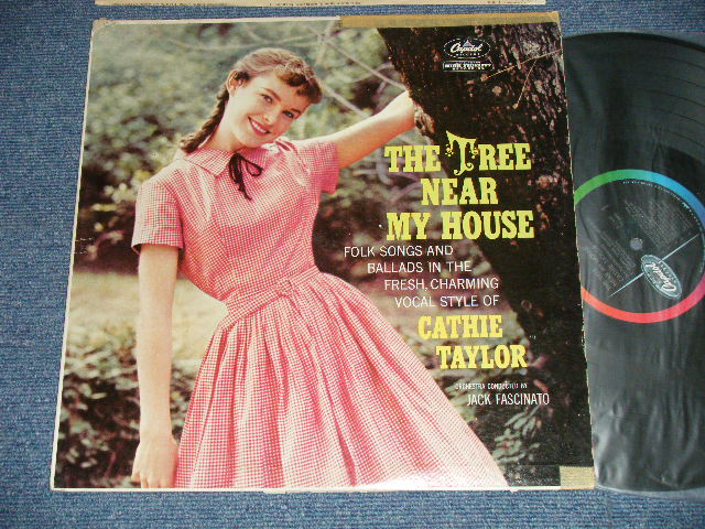 画像1: CATHIE TAYLOR - THE TREE NEAR MY HOUSE ( Ex/Ex+ EDSP, Tapeseam ) / 1961US AMERICA ORIGINAL "BLACK with RAINBOW Label CAPITOL Logo on LEFT" MONO Used  LP