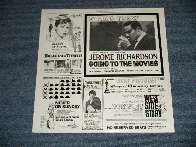 画像1: JEROME RICHARDSON - GOING TO THE MOVIES (SEALED)  / US AMERICA  REISSUE  "BRAND NEW SEALED" LP 