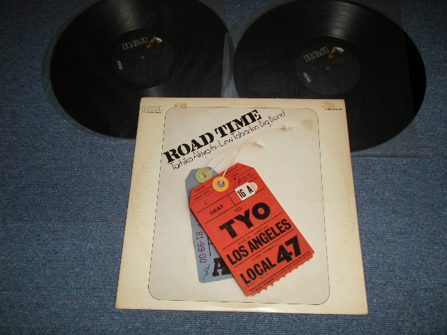 画像1: TOSHIKO AKIYOSHI-LEW TABAKIN Big Band - ROAD TIME ( Ex+/MINT- ) / 1976 US AMERICA   ORIGINAL "PROMO" Used 2-LP  