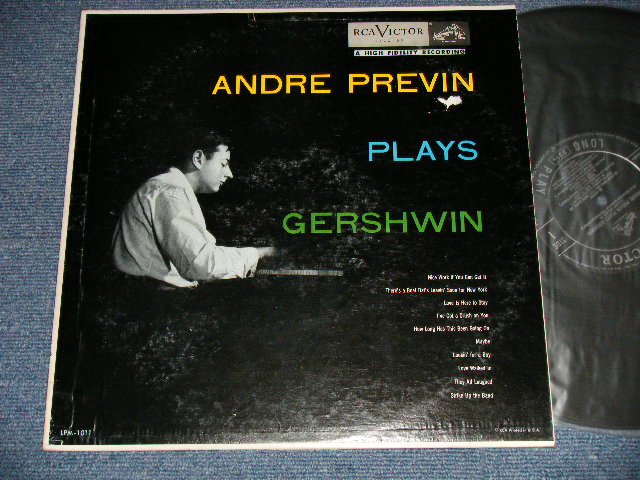 画像1:  SHELLY MANNE - PLAYS GERSHWIN  ( Ex/Ex++, VG+++)  / 1955 US AMERICA ORIGINAL MONO Used LP 