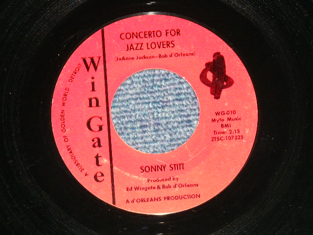画像1: SONNY STIITT : CONCERTO FOR JAZZ COVERS(A LOVER'S CONCERTO) : JUST DUST  (MINT-/MINT-)  / 1966? US AMERICA ORIGINAL Used 7"Single