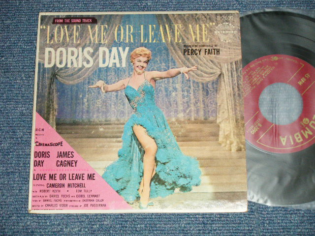 画像1: DORIS DAY with PERCY FAITH - LOVE ME OR LEAVE ME  (Ex++/Ex+++ )   / 1955 US AMERICA ORIGINAL Used 7" 45 rpm EP With PICTURE SLEEVE 