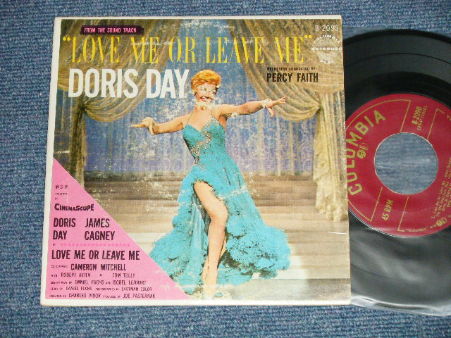 画像1: DORIS DAY with PERCY FAITH - LOVE ME OR LEAVE ME  (Ex/Ex+++ )   / 1955 US AMERICA ORIGINAL Used 7" 45 rpm EP With PICTURE SLEEVE 