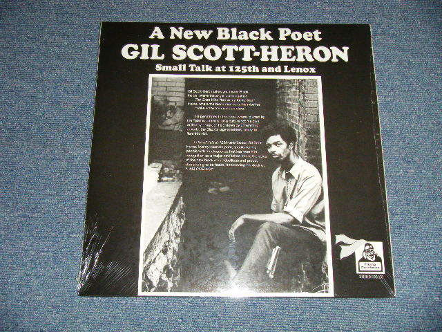画像1: GIL SCOTT-HERON  - A NEW BLACK POET(SEALED) / US AMERICA REISSUE "BRAND NEW SEALED"  LP 