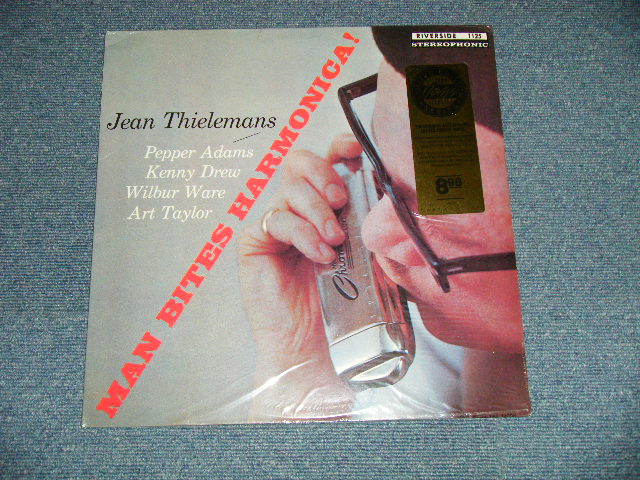 画像1: JEAN THILEMANS - MAN BITES HARMONICA! (SEALED) /  1989 US AMERICA  REISSUE "BRAND NEW SEALED"  LP