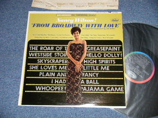 画像1: NANCY WILSON - FROM BROADWAY WITH LOVE (Ex+++/Ex+++ B-2,3:Ex)  / 1966 US AMERICA  ORIGINAL  "FULL DIMENSIONAL STEREO" Used  LP