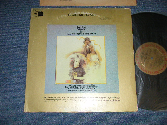 画像1: PERCY FAITH -  JOY : Featuring HURTING EACH OTHER BRIAN'S SONG ( Ex/MINT- Looks:Ex+++ EDSP)   / 1972  US AMERICA ORIGINAL "QUADRAPHONIC / 4 CHANNEL" Stereo Used LP  