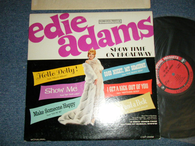 画像1: EDIE ADAMS - SHOW TIME ON BROADWAY ( E++/MINT- ) /   US AMERICA ORIGINAL MONO  Used LP