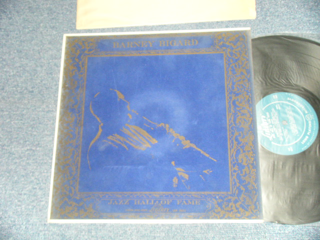 画像1: BURNEY BIGARD  - JAZZ HALL OF FAME SERIES  (Ex++/MINT-  EDSP)   / 1955  US AMERICA ORIGINAL "KILT-LIKE Jacket" "TURQUOISE Label"  MONO Used LP