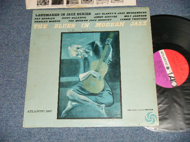 画像1: V.A. - THE BLUES IN MODERN JAZZ (Ex/Ex+ Tapeseam, WOBC, Tapeobc)   / 1965 US AMERICA  "RED & PURPLE Label" MONO Used LP