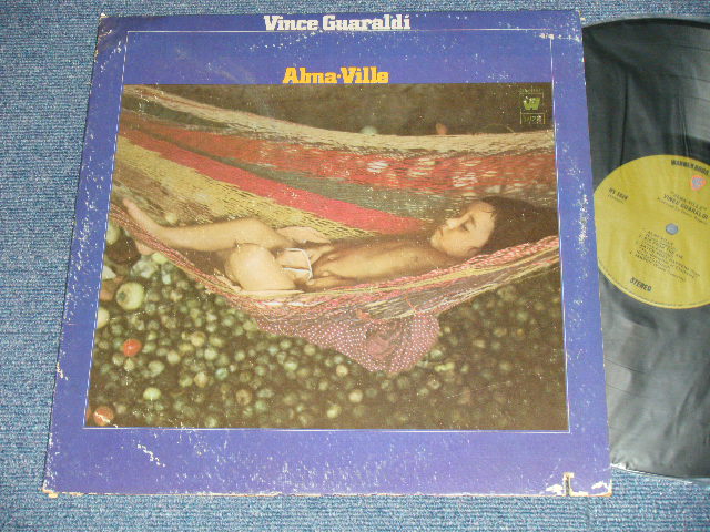 画像1: VINCE GUARALDI - ALMA-VILLE ( Ex/Ex+++ Cut Out)  / 1969 Version  US AMERICA 2nd Press "GREEN with WB Label"  Used LP 