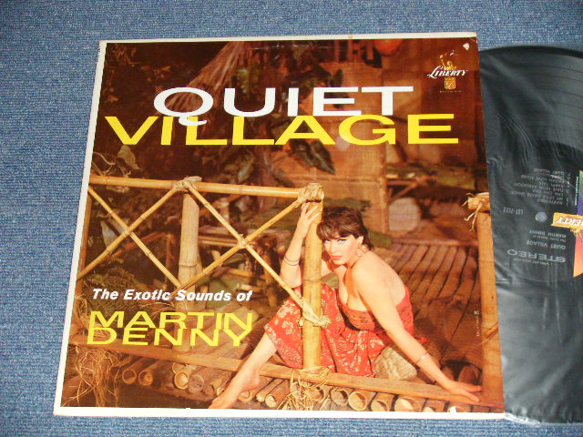 画像1: MARTIN DENNY - QUIET VILLAGE ( Ex++/Ex+++ ) / 1960 US AMERICA ORIGINAL 2nd Press "COLOR LIBERTY" Label STEREO Used  LP  