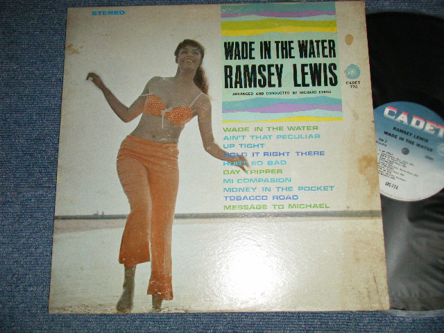 画像1: RAMSEY LEWIS TRIO - WADE IN THE WATER (Ex-, Ex/Ex++/ 1966 US AMERICA ORIGINAL STEREO  Used  LP