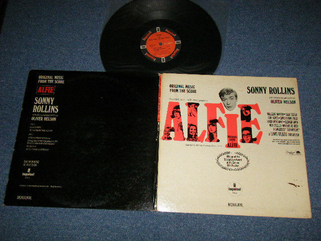 画像1: 　SONNY ROLLINS -  ALFEE ( Ex/VG+++ WOFC ）　/ 1966 US AMERICA  ORIGINAL "ORANGE with BLACK RING Label" "MONO" Used LP 