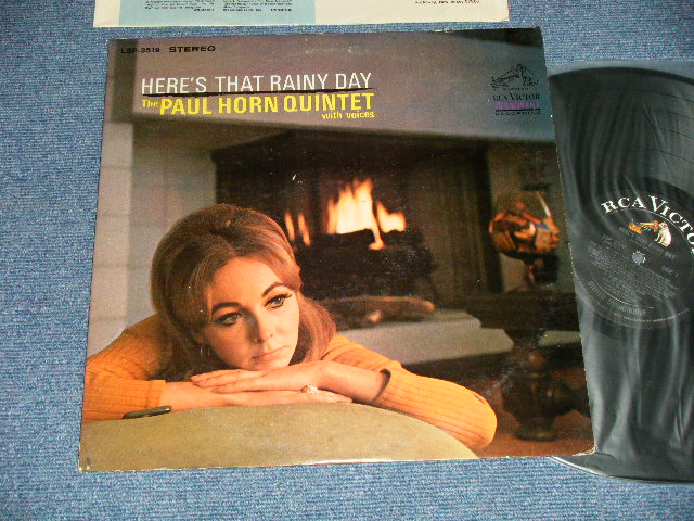 画像1: The PAUL HORN QUINTET - HERE'S THAT RAINY DAY (Ex++/Ex++)  / 1966 US AMERICA ORIGINAL STEREO Used  LP 