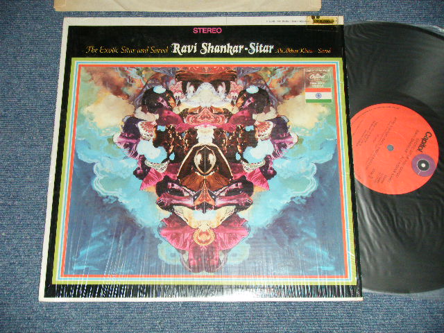 画像1: RAVI SHANKAR - EXOTIC SITAL AND SAROD (MINT-/Ex+++)  / 1971 Version US AMERICA 3rd Press "RED Label"  STEREO Used LP 