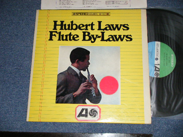 画像1: HUBERT LAWS - FLUTE BY-LAWS ( Ex++/Ex++)   / 1966 US AMERICA ORIGINAL 1st Press "GREEN & BLUE with BLACK FAN Label" STEREO Used LP 
