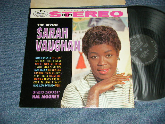 画像1: SARAH VAUGHAN - THE DIVINE (Ex+++/Ex+++ )   / 1962 US AMERICA ORIGINAL  1st Press "BLACK with SILVER Print  Label" STEREO Used LP 