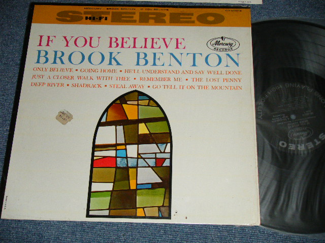 画像1: BROOK BENTON - IF YOU BELIEVE (MINT-/Ex+++) / 1961  US AMERICA ORIGINAL  STEREO  Used  L
